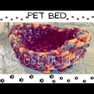 Cat Bed Handmade Crochet